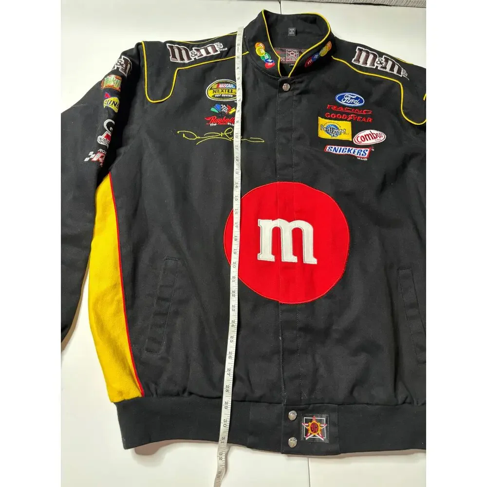 NWT M&M NASCAR jacket- Y2K brand new -2XL